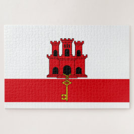 Puzzle Bandera de Gibraltar