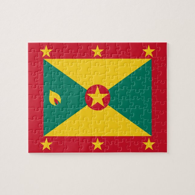 Puzzle Bandera de Granada (Horizontal)