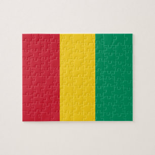 Puzzle Bandera de Guinea
