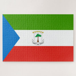 Puzzle Bandera de Guinea Ecuatorial (África)