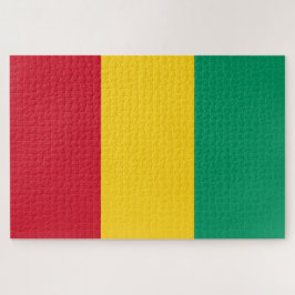 Puzzle Bandera de Guinea (país africano)