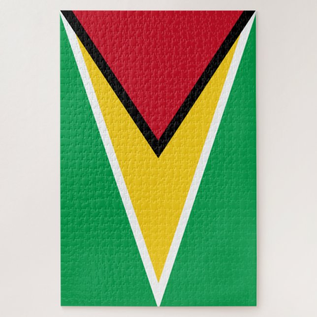 Puzzle Bandera de Guyana (Vertical)