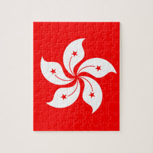 Puzzle Bandera de Hong Kong