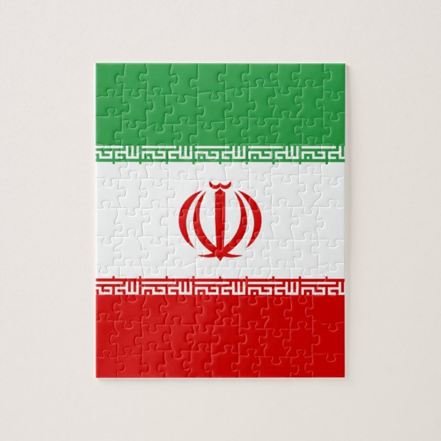 Puzzle Bandera de Irán (Vertical)