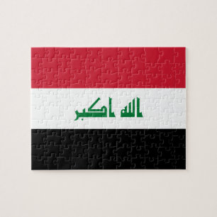 Puzzle Bandera de Iraq