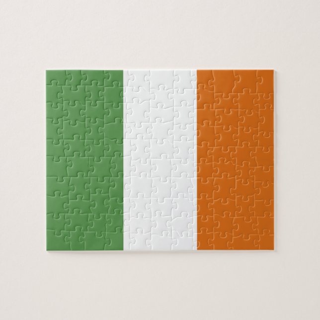 Puzzle Bandera de Irlanda (Horizontal)