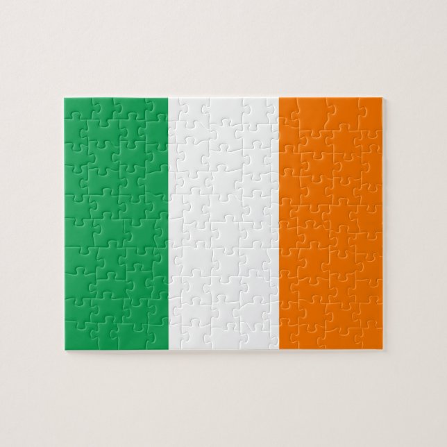 Puzzle Bandera de Irlanda (Horizontal)