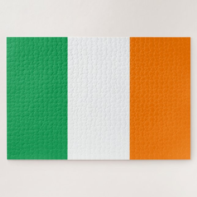 Puzzle Bandera de Irlanda (Horizontal)