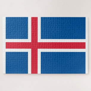 Puzzle Bandera de Islandia