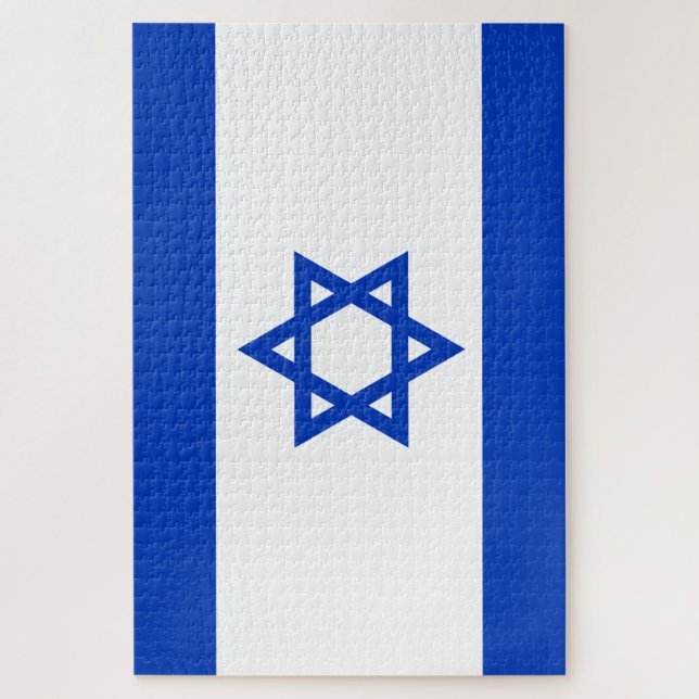 Puzzle Bandera de Israel (Vertical)