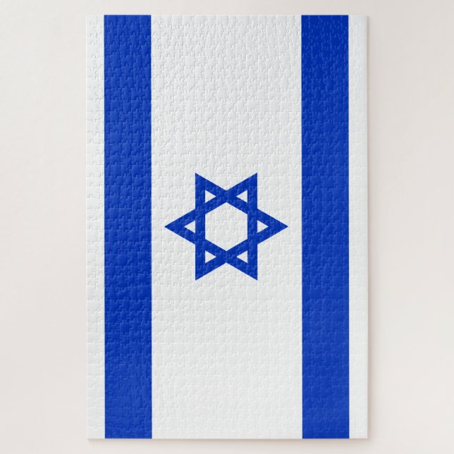 Puzzle Bandera de Israel (Vertical)