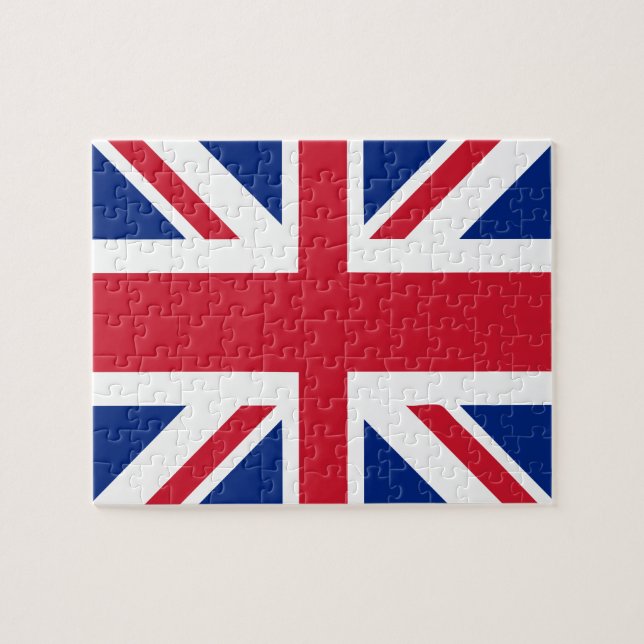 Puzzle Bandera de Jack Union del Reino Unido (Horizontal)
