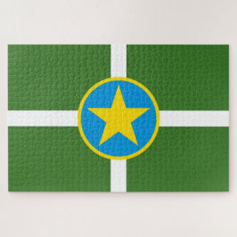 Puzzle Bandera de Jackson (Misisipi)