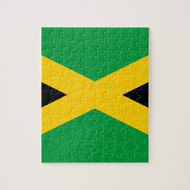 Puzzle Bandera de Jamaica (Vertical)