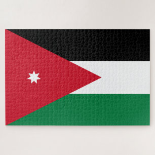 Puzzle Bandera de Jordania