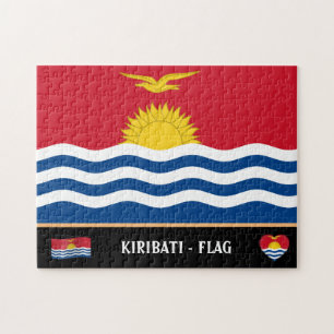 Puzzle Bandera de Kiribati y islas Kiribati