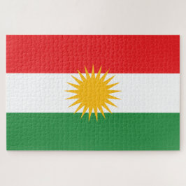 Puzzle Bandera de Kurdistán