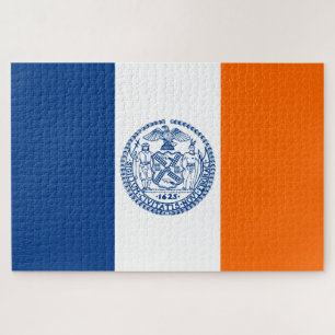 Puzzle Bandera de la Ciudad de Nueva York