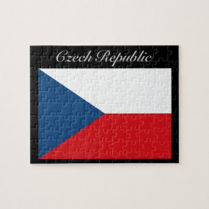 Puzzle Bandera de la República Checa - Ceska Republika
