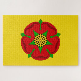 Puzzle Bandera de Lancashire