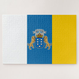 Puzzle Bandera de las Islas Canarias (Canarias) (Canarias