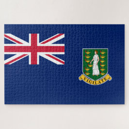 Puzzle Bandera de las Islas Vírgenes Británicas
