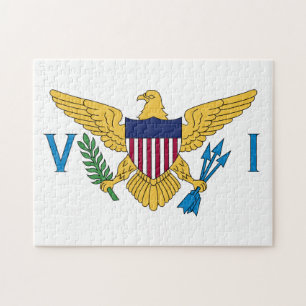 Puzzle Bandera de las Islas Vírgenes de Estados Unidos