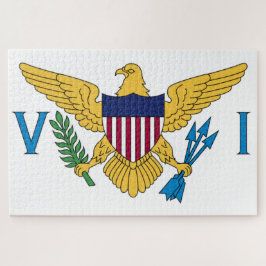 Puzzle Bandera de las Islas Vírgenes de los Estados Unido
