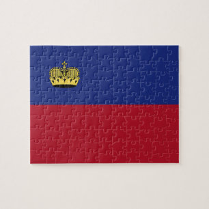 Puzzle Bandera de Liechtenstein