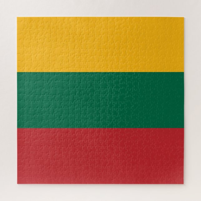 Puzzle Bandera de Lituania (Vertical)