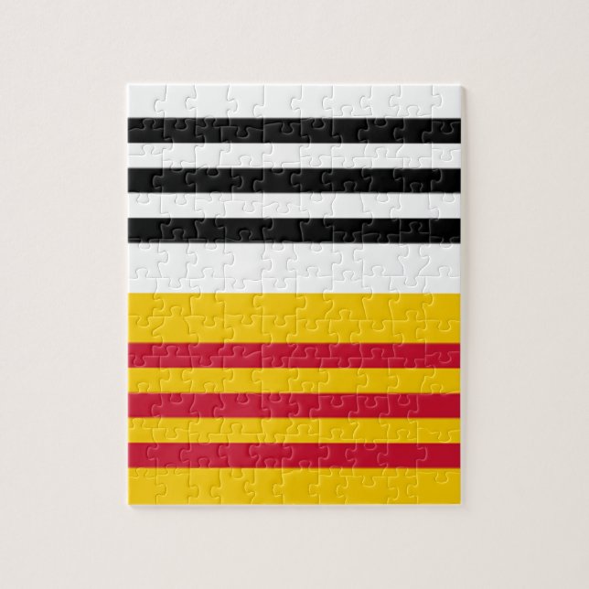 Puzzle Bandera de Loon op Zand (Vertical)