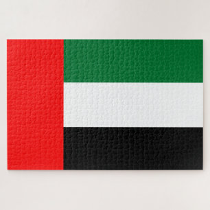 Puzzle Bandera de los Emiratos Árabes Unidos (EAU)