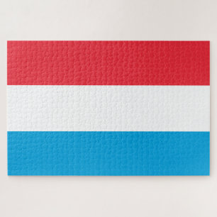 Puzzle Bandera de Luxemburgo