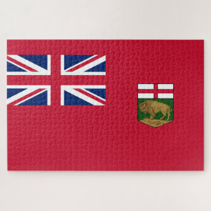 Puzzle Bandera de Manitoba