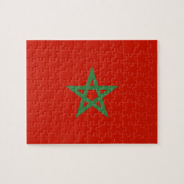 Puzzle Bandera de Marruecos
