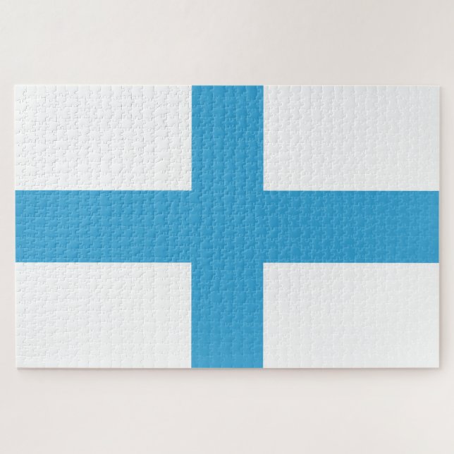 Puzzle Bandera de Marsella (Francia) (Horizontal)