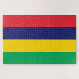 Puzzle Bandera de Mauricio