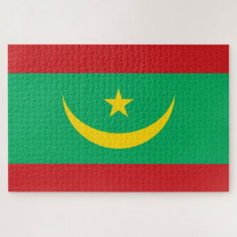 Puzzle Bandera de Mauritania