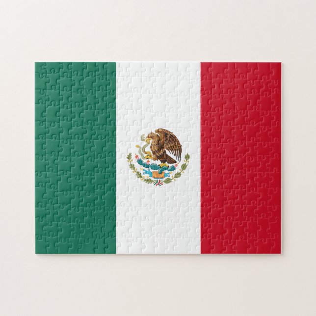 Puzzle Bandera de México (Horizontal)