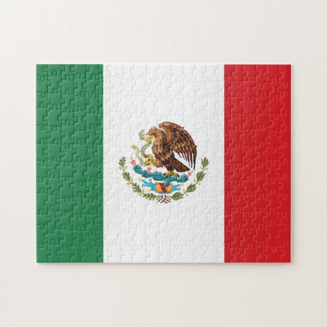 Puzzle Bandera de México (Horizontal)