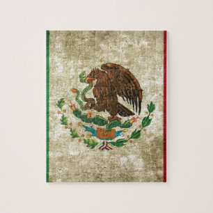 Puzzle Bandera de México - bandera de México
