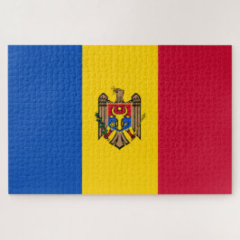 Puzzle Bandera de Moldavia