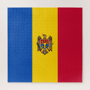 Puzzle Bandera de Moldavia