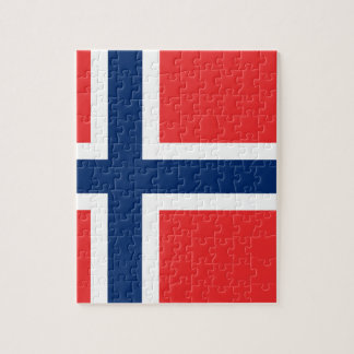 Puzzle Bandera de Noruega