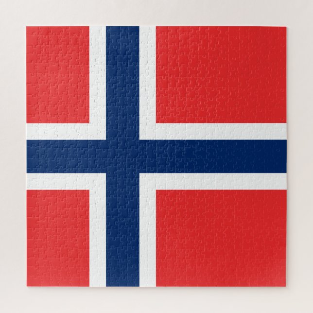 Puzzle Bandera de Noruega (Vertical)