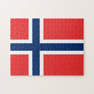 Puzzle Bandera de Noruega