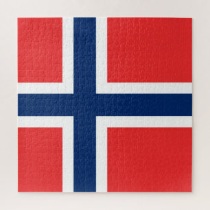 Puzzle Bandera de Noruega