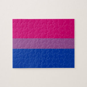 Puzzle Bandera de orgullo bisexual