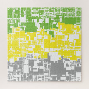 Puzzle Bandera de orgullo Lithromantic abstracta funky ge