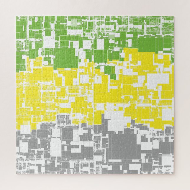 Puzzle Bandera de orgullo Lithromantic abstracta funky ge (Vertical)